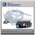 60000 L Tipping Aluminium Tanker trailer 3 axle powder tank semi trailer